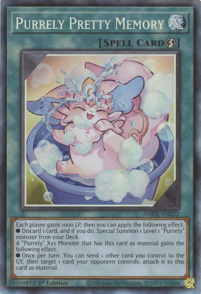 Purrely Pretty Memory (CR) card image