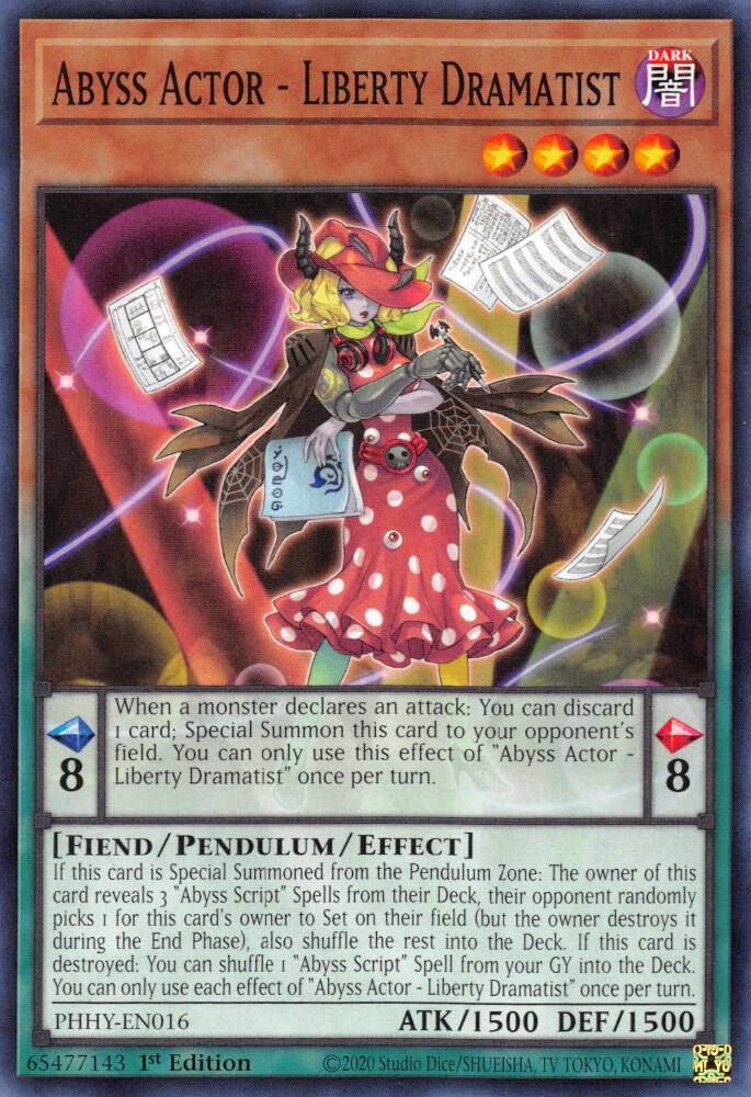 Abyss Actor - Liberty Dramatist card image