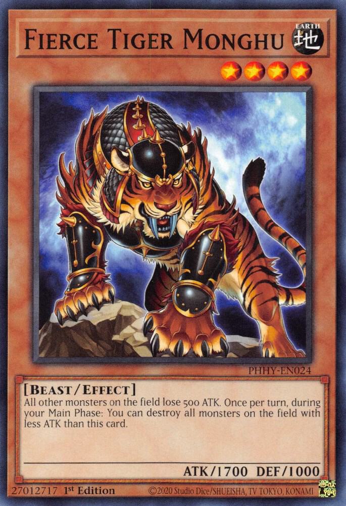 Fierce Tiger Monghu card image