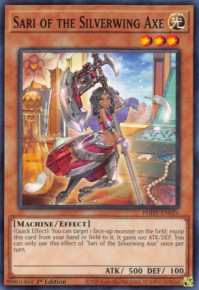 Sari of the Silverwing Axe card image