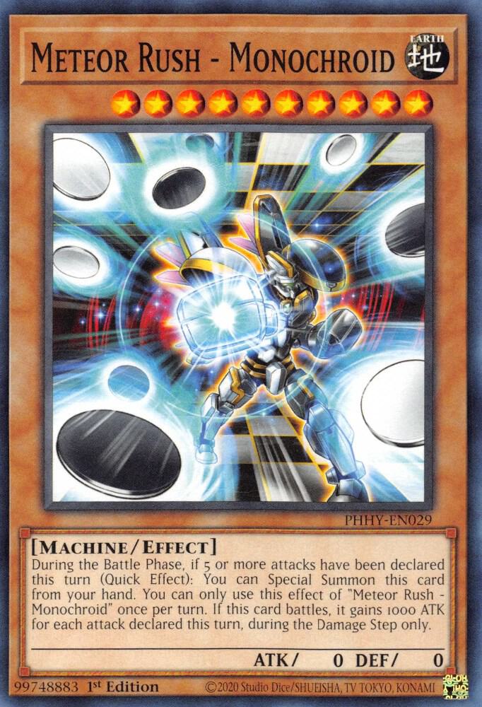 Meteor Rush - Monochroid card image
