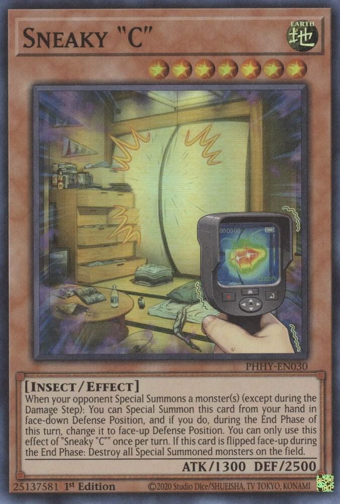 Sneaky "C" card image