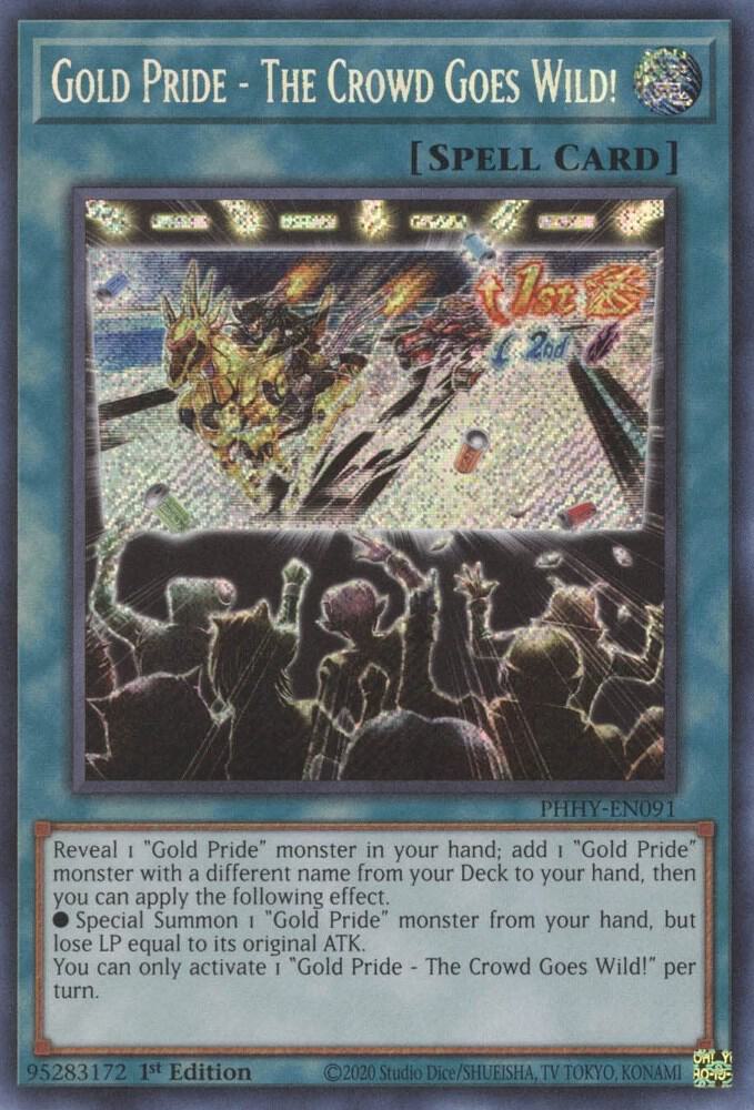 Gold Pride - The Crowd Goes Wild! card image