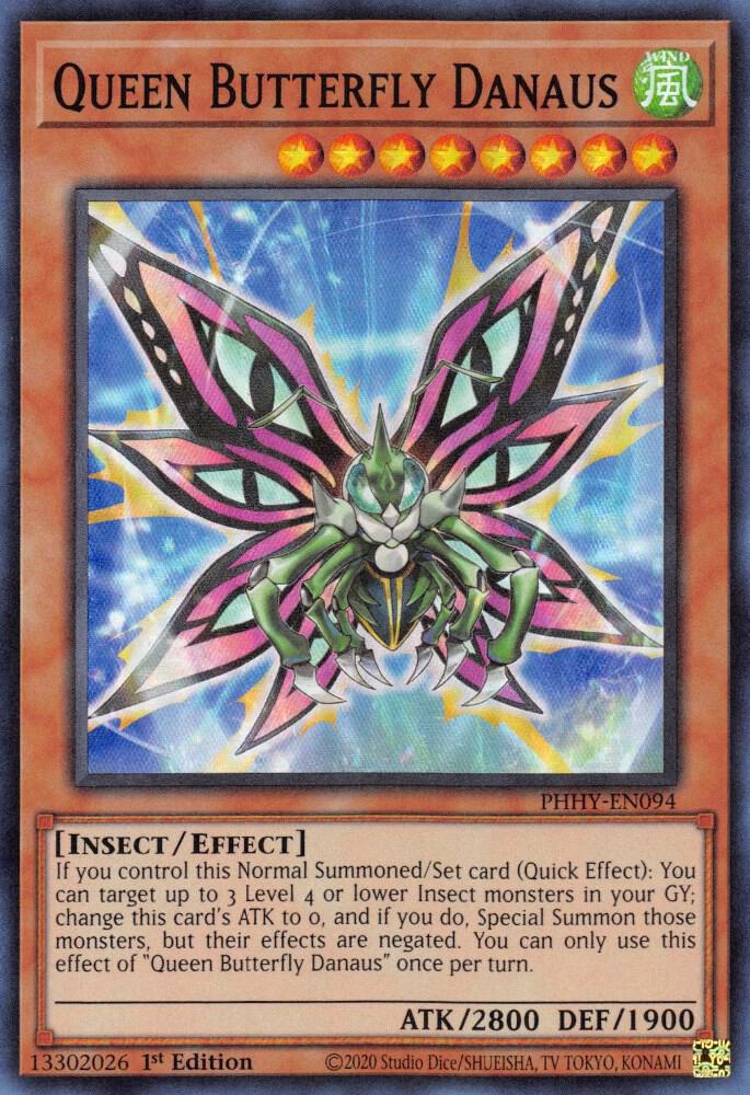 Queen Butterfly Danaus card image