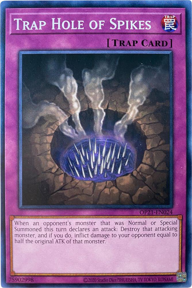 Trap Hole of Spikes card image