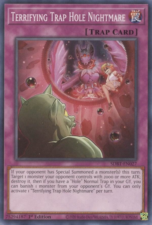 Terrifying Trap Hole Nightmare card image
