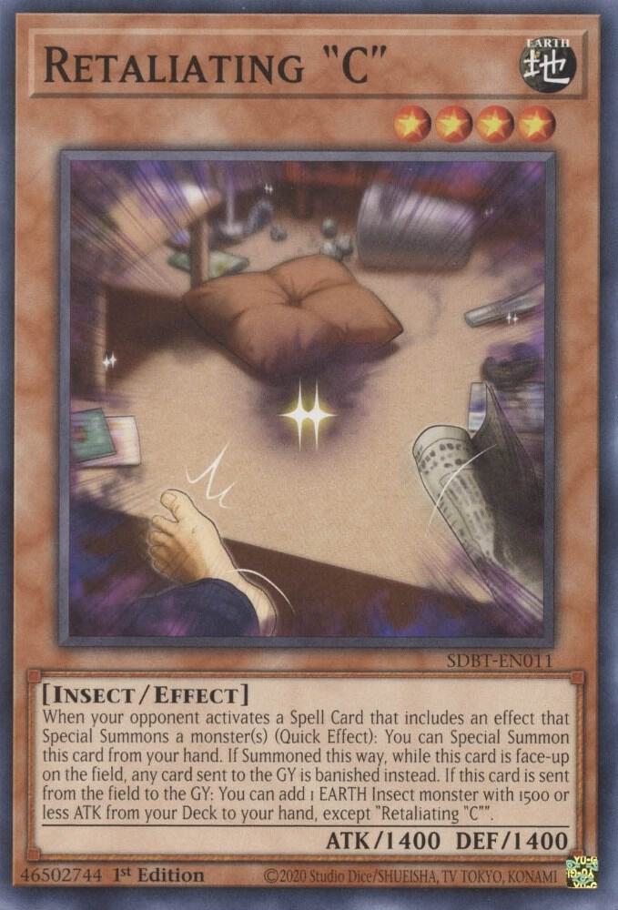 Retaliating "C" card image