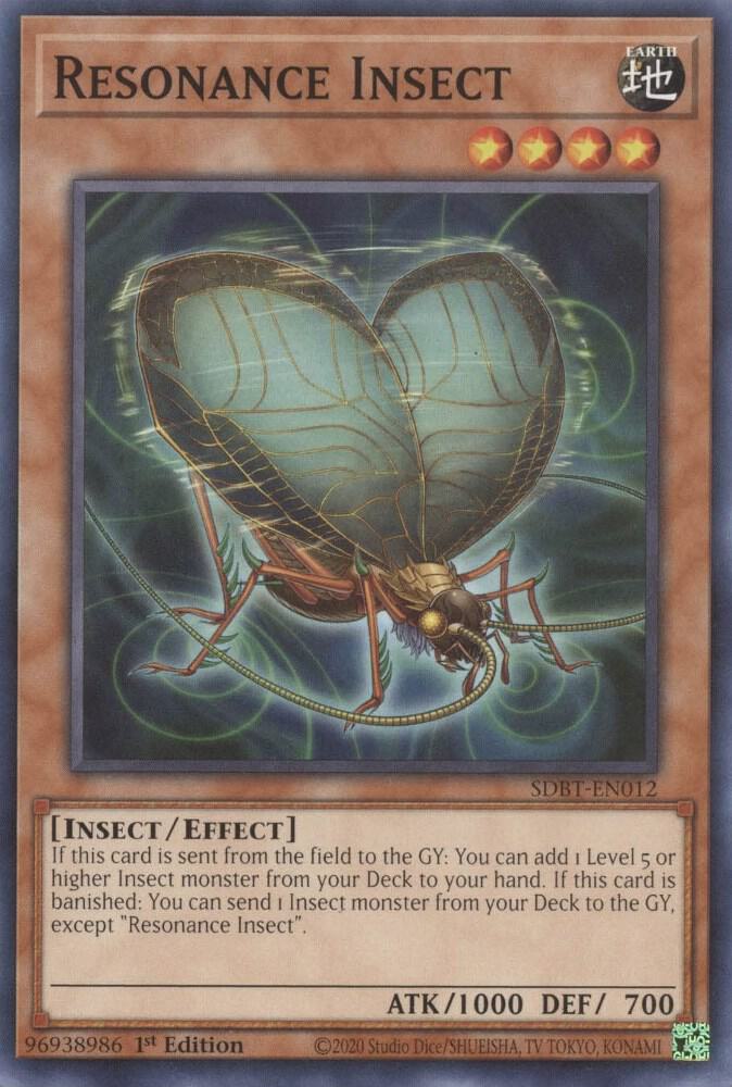 Resonance Insect card image