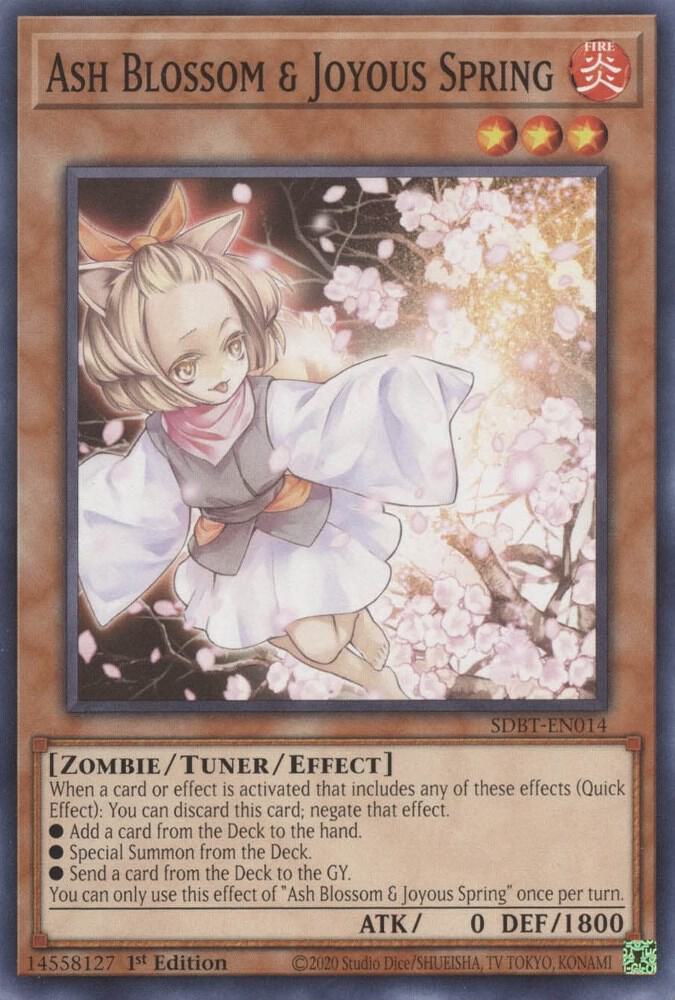 Ash Blossom & Joyous Spring card image
