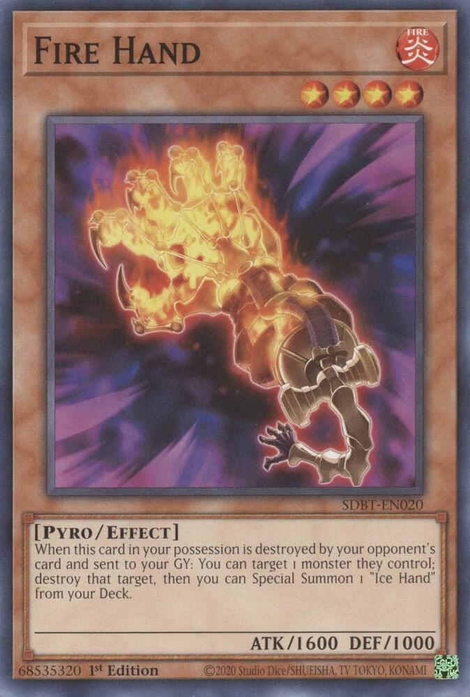 Fire Hand card image