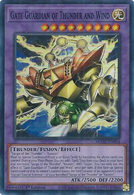 Gate Guardian of Thunder and Wind card image