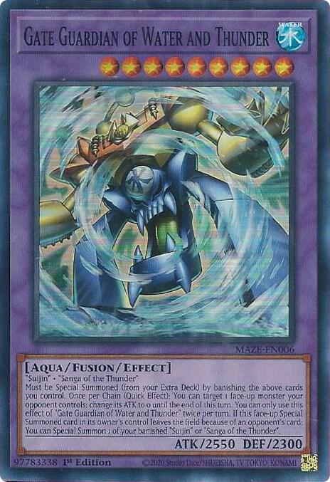 Gate Guardian of Water and Thunder card image