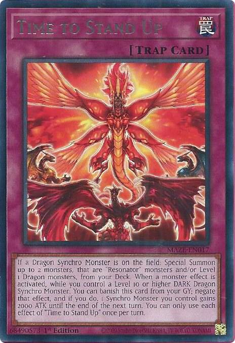 Time to Stand Up card image