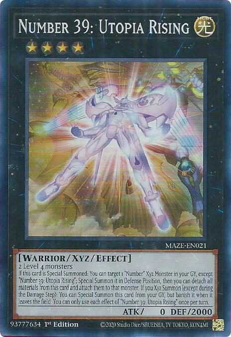 Number 39: Utopia Rising card image