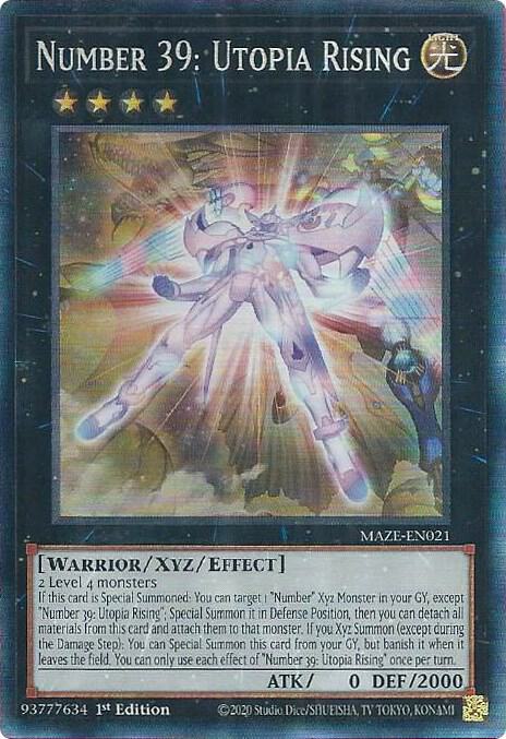 Number 39: Utopia Rising (CR) card image