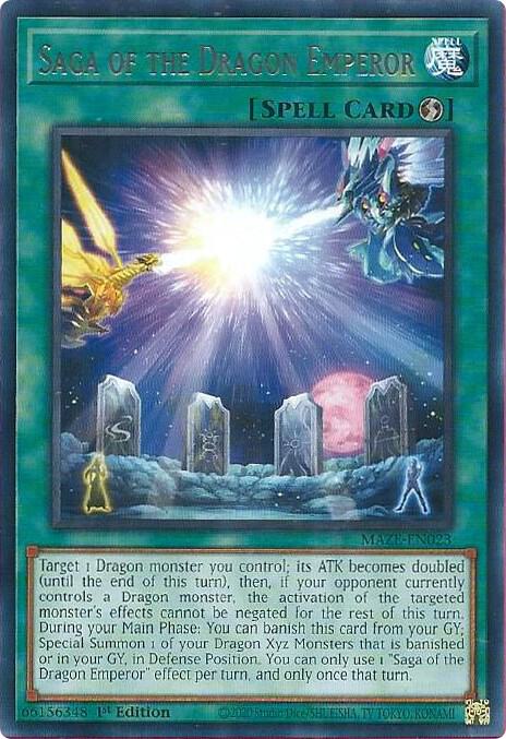 Saga of the Dragon Emperor card image