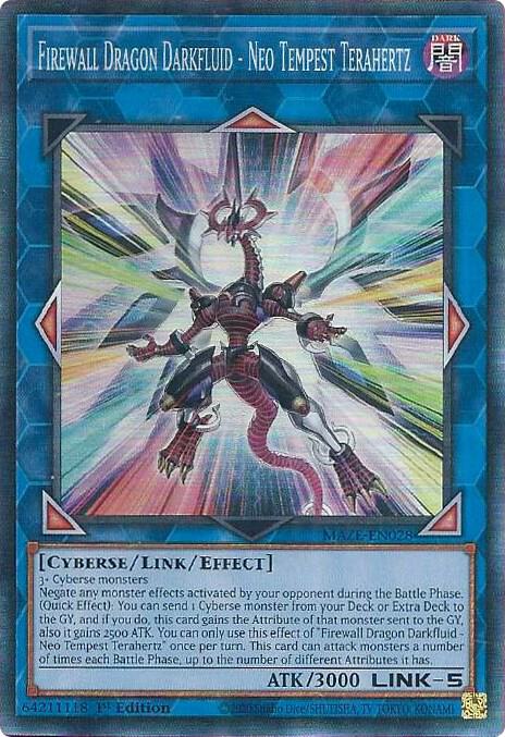 Firewall Dragon Darkfluid - Neo Tempest Terahertz (CR) card image