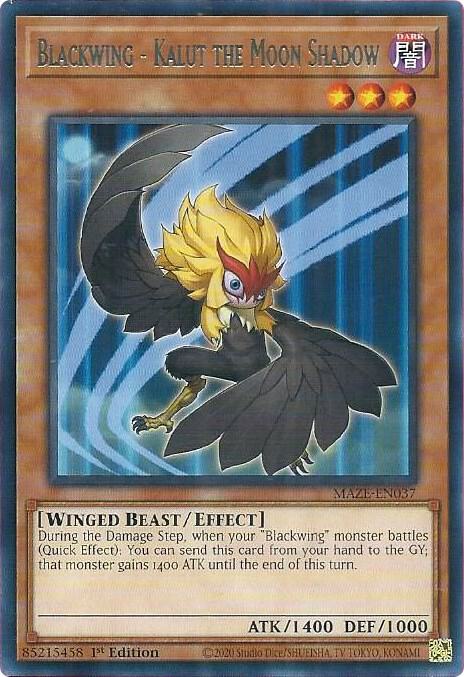 Blackwing - Kalut the Moon Shadow card image