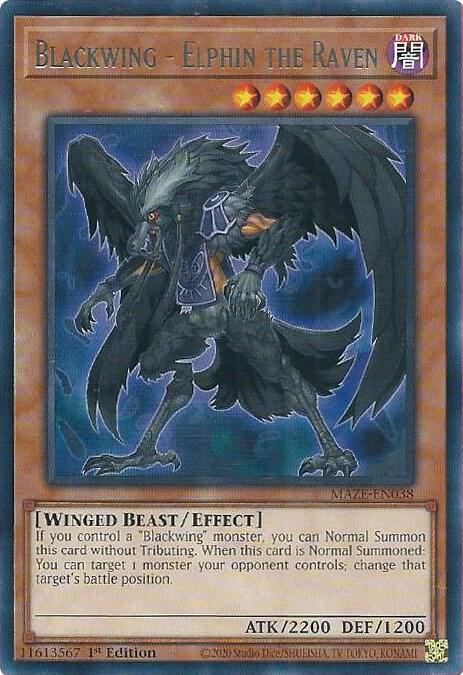 Blackwing - Elphin the Raven card image