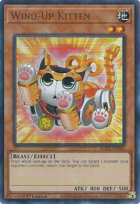 Wind-Up Kitten card image
