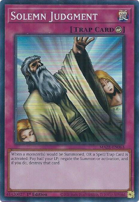 Solemn Judgment card image