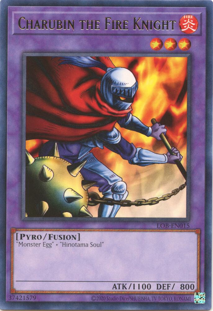 Charubin the Fire Knight card image