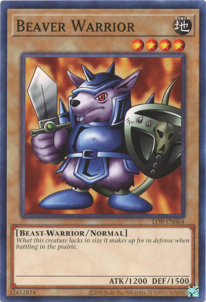 Beaver Warrior card image