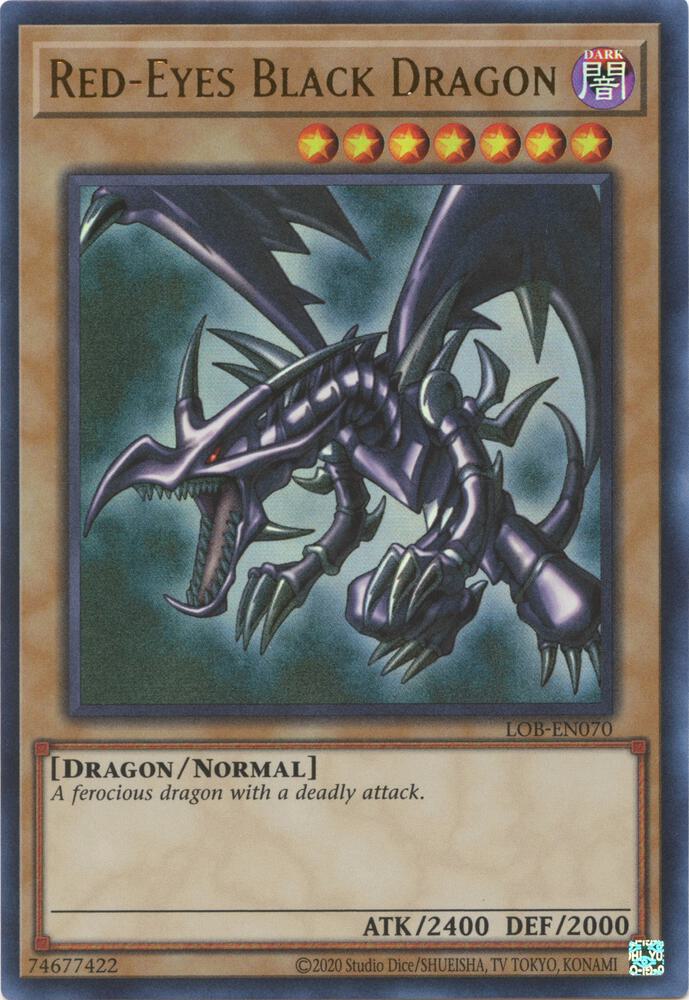 Red-Eyes Black Dragon card image