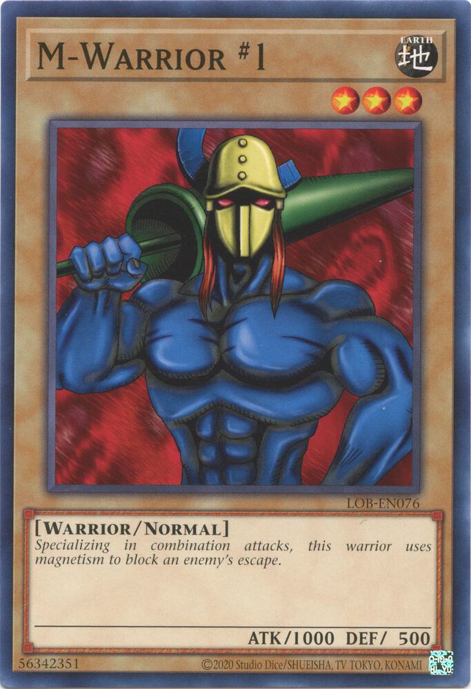 M-Warrior #1 card image