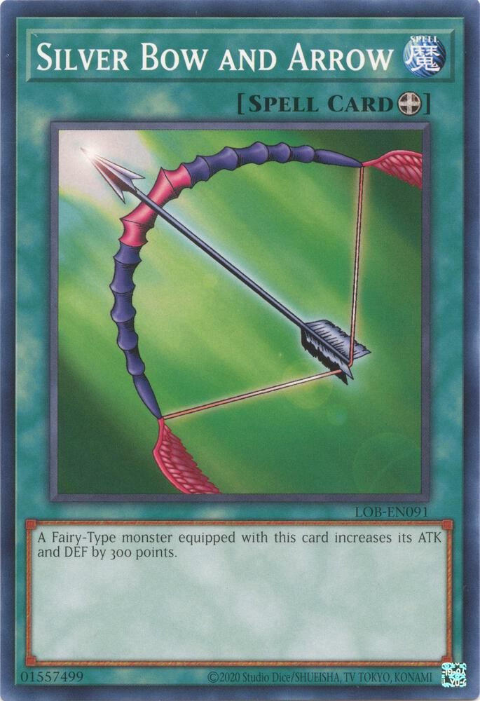 Silver Bow and Arrow card image