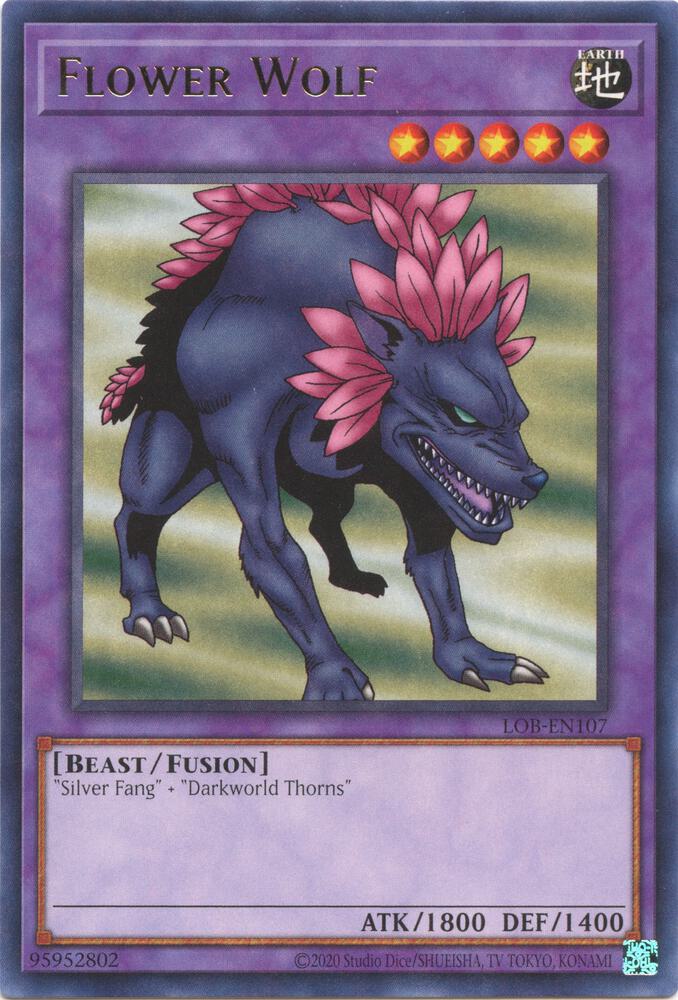 Flower Wolf card image