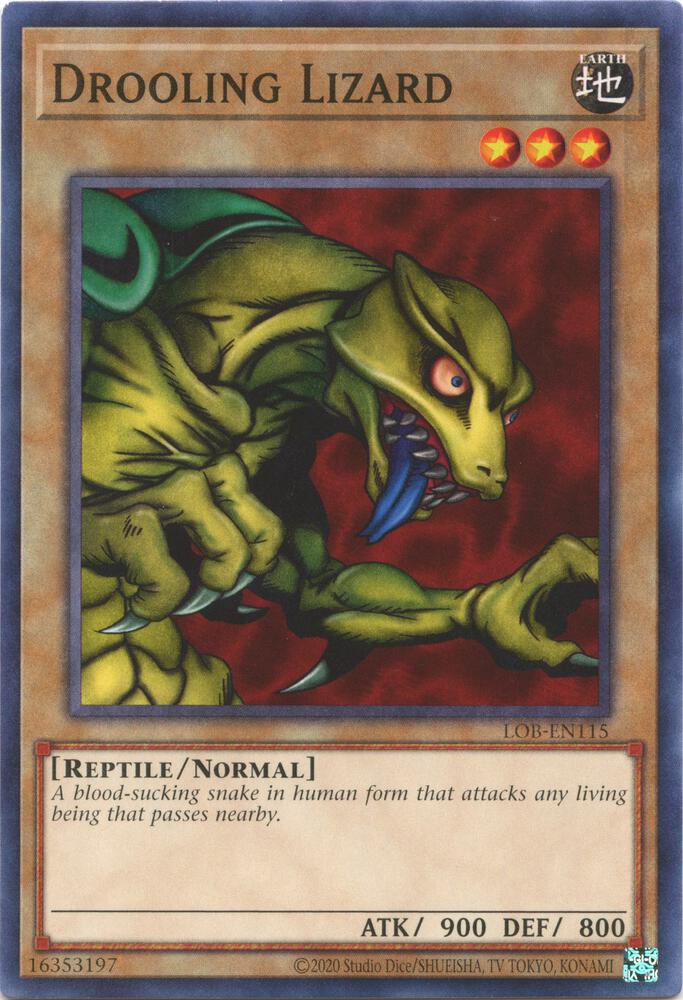 Drooling Lizard card image