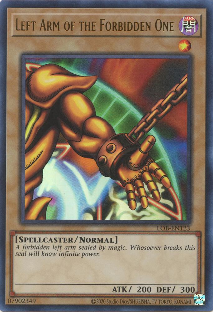 Left Arm of the Forbidden One card image