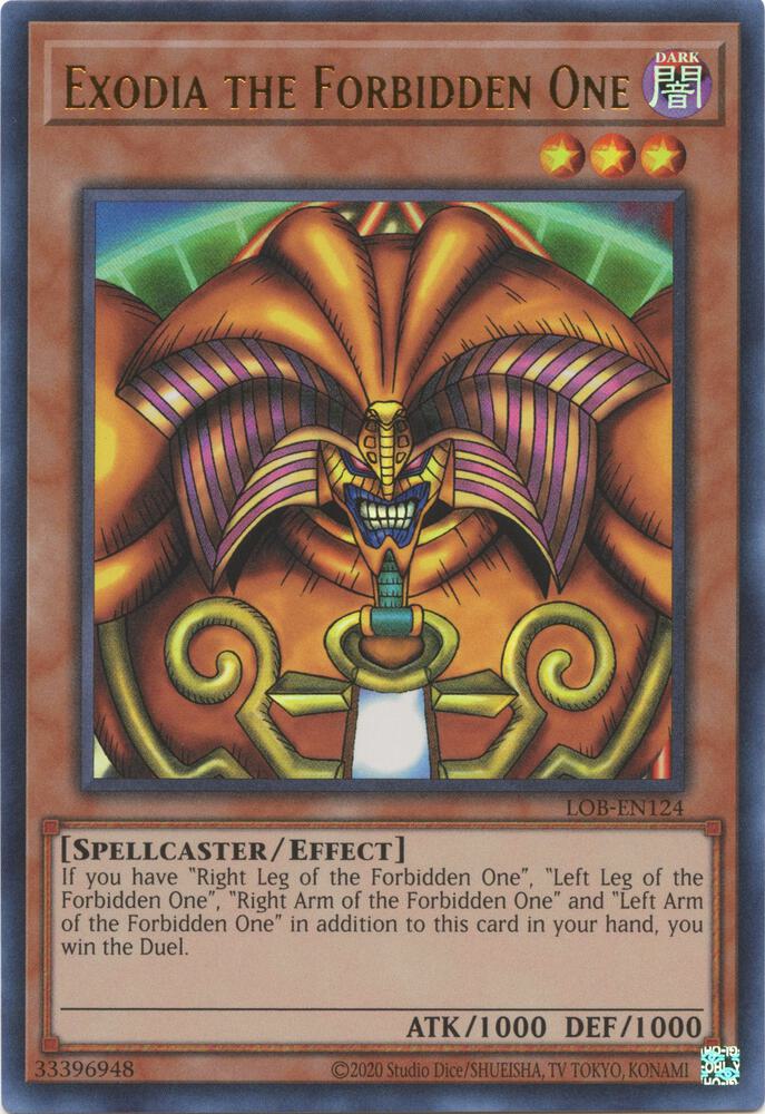Exodia the Forbidden One card image