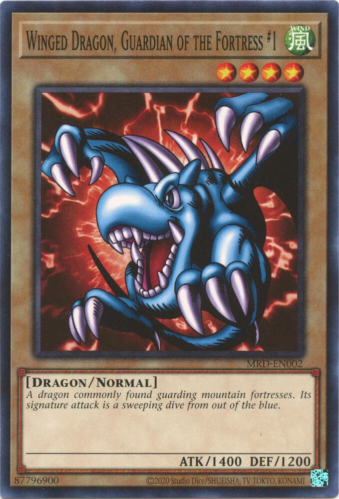Winged Dragon, Guardian of the Fortress #1 card image