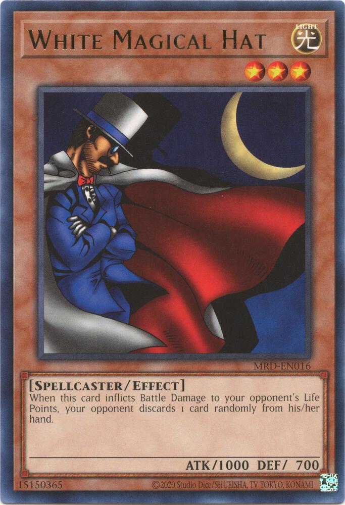 White Magical Hat card image