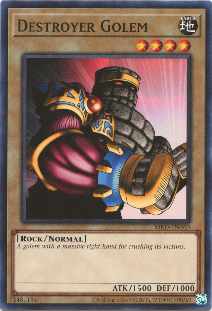 Destroyer Golem card image
