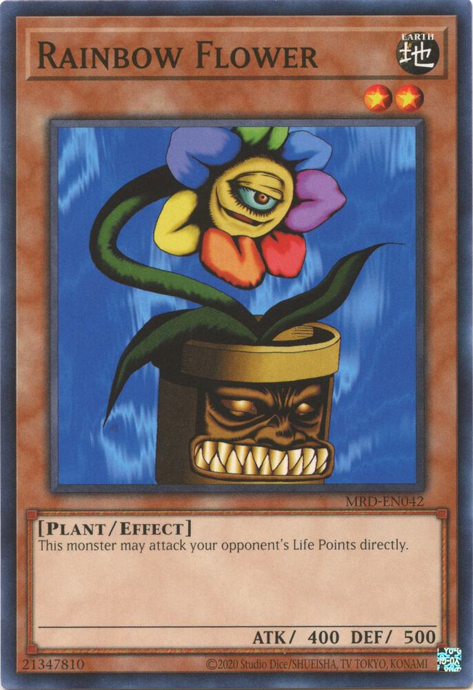 Rainbow Flower card image