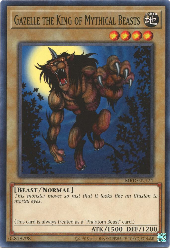 Gazelle the King of Mythical Beasts card image