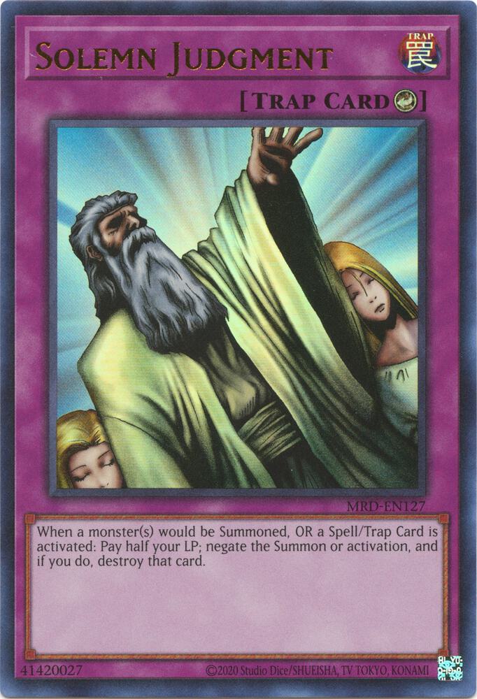 Solemn Judgment card image