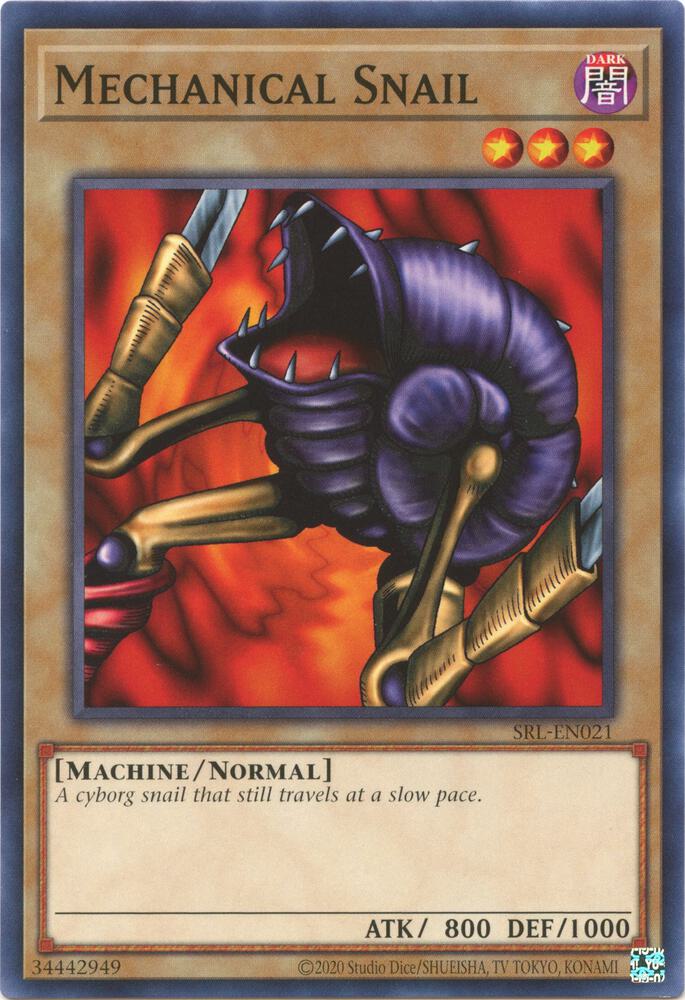Mechanical Snail card image