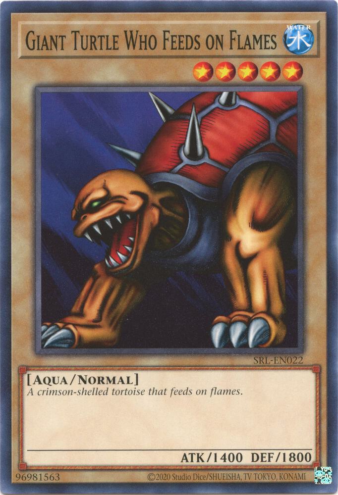 Giant Turtle Who Feeds on Flames card image