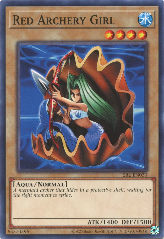 Red Archery Girl card image
