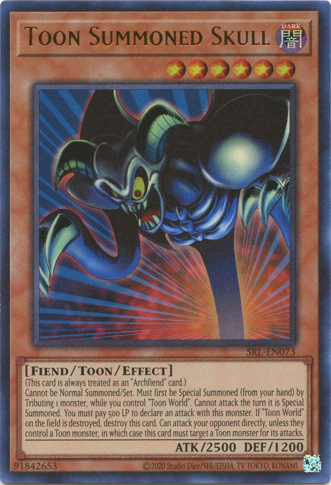 Toon Summoned Skull card image