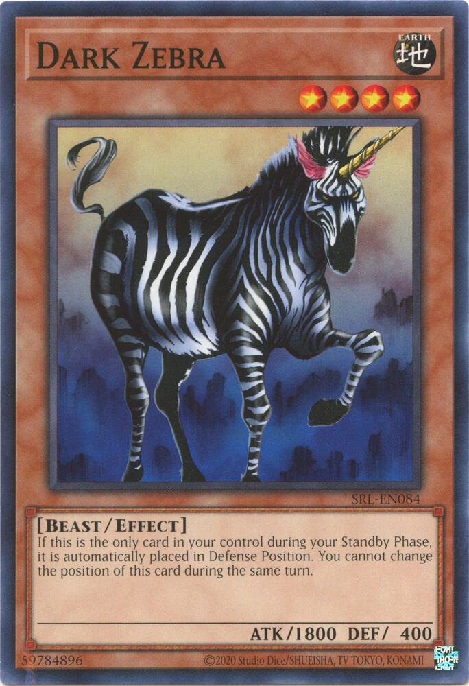 Dark Zebra card image