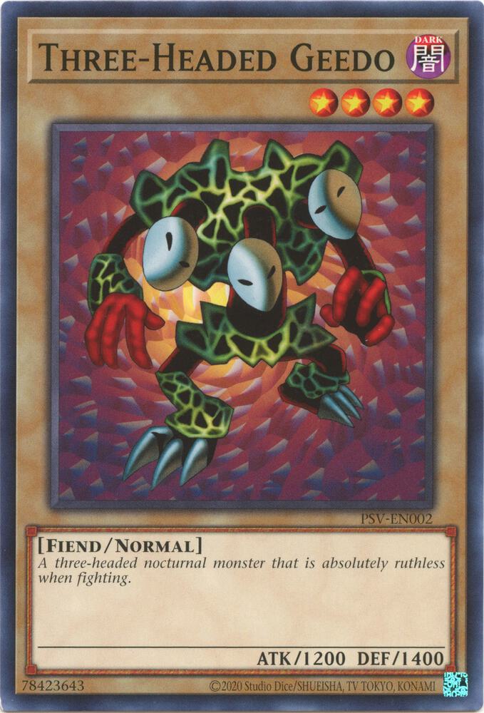 Three-Headed Geedo card image