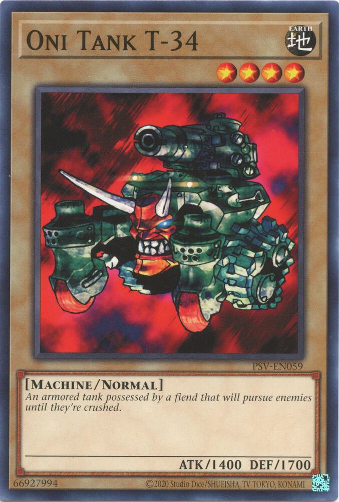 Oni Tank T-34 card image