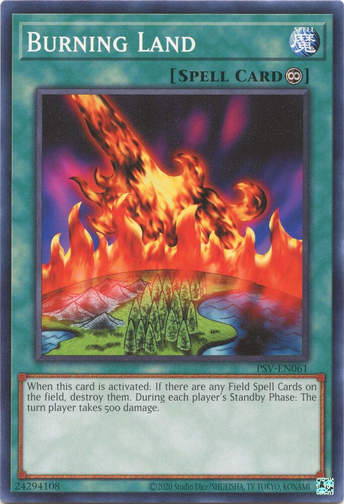 Burning Land card image