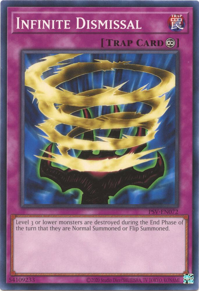 Infinite Dismissal card image