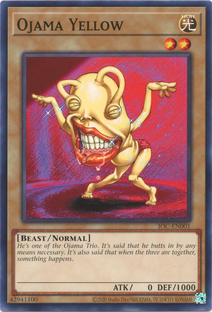 Ojama Yellow card image